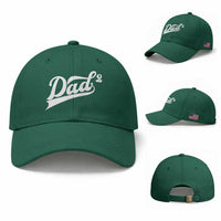 Dad Of Two Baseball Cap Funny Daddy 2 Promoted for The Second Time