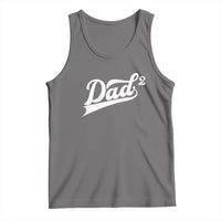 Dad Of Two Tank Top Funny Daddy 2 Promoted for The Second Time