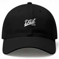 Promoted To Dad Again Baseball Cap Funny Daddy Again Pregnancy Announcement