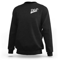 Dad Of Three Sweatshirt Funny Daddy Cubed Promoted for The Third Time