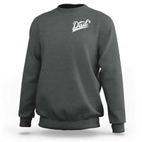 Dad Of Three Sweatshirt Funny Daddy Cubed Promoted for The Third Time