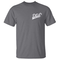Dad Of Three T Shirt Funny Daddy Cubed Promoted for The Third Time