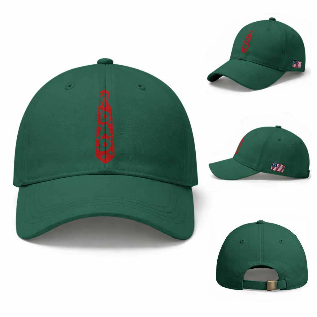 Dad Tie Star Music Lover Fathers Day Baseball Cap