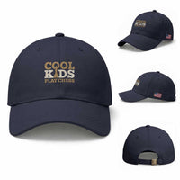 Chess Lover Baseball Cap Cool Kids Play Chess Vintage King