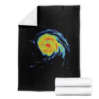 Hurricane Erin Throw Blanket Meteorologist Weather Radar Storm Chasing - Wonder Print Shop