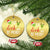 Funny Xmas Pickleball Christmas Ornament Eat Dink And Be Merry - Wonder Print Shop