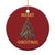 Funny Native American Eagle Feather Xmas Tree Christmas Ornament - Wonder Print Shop