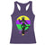 Funny Mardi Gras Rougarou Racerback Tank Top Beads Carnival Cryptids Of Louisiana