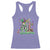 Funny Mardi Gras In Alabama AL Racerback Tank Top Moon Pie Jester Hat