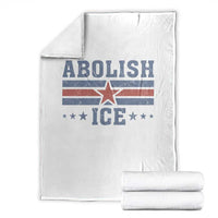 Abolish Ice Throw Blanket Resist Support Immigrants Refugees