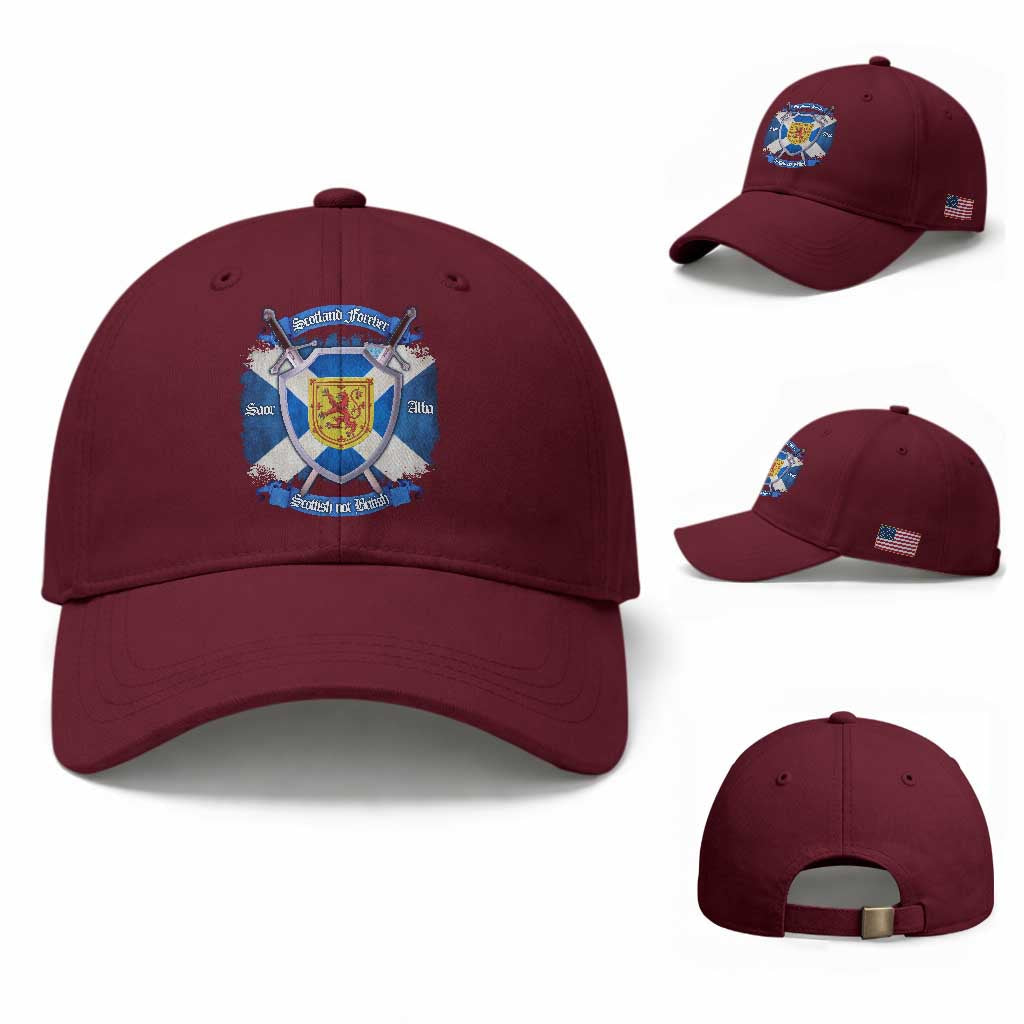 Scotland Forever Saor Alba Scottish Not British Baseball Cap Scottish Pride