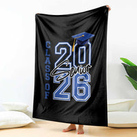 Class of 2026 Senior Throw Blanket School Graduation 26