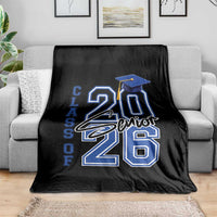 Class of 2026 Senior Throw Blanket School Graduation 26