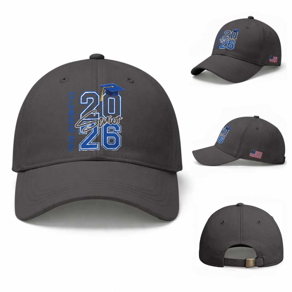 Class of 2026 Senior Baseball Cap School Graduation 26