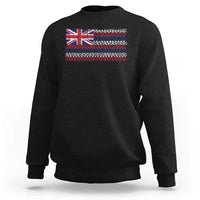 Hawaiian Tribal Flag State of Hawaii Sweatshirt