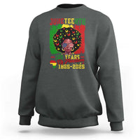 Juneteenth 160 Years Of Freedom Sweatshirt African American Pride - Wonder Print Shop