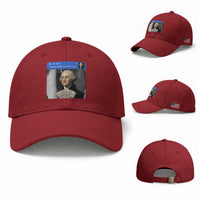 There is Motion At Your Front Door George Washington Meme Baseball Cap
