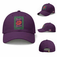 French Bisous Paris Vacation Retro Summer Vibes Baseball Cap