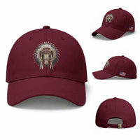 Horse Native American Indigenous Heritage War Bonnet Baseball Cap