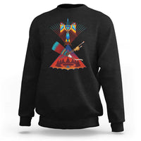 Native American Indigenous Heritage Peyote Water Bird Sweatshirt - Wonder Print Shop