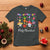 Feliz Navidad T Shirt Funny Christmas In Mexico Sugar Skull Pinata Star