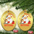 Funny Christmas Santa Christmas Ornament I'm On The Naughty List And I Regret Nothing - Wonder Print Shop