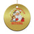 Funny Christmas Santa Christmas Ornament I'm On The Naughty List And I Regret Nothing - Wonder Print Shop