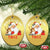 Funny Christmas Santa Christmas Ornament Makin' A List And Checkin' It Twice - Wonder Print Shop