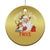 Funny Christmas Santa Christmas Ornament Makin' A List And Checkin' It Twice - Wonder Print Shop