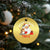 Funny Christmas Santa Christmas Ornament Makin' A List And Checkin' It Twice - Wonder Print Shop