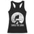 Funny Bigfoot Snowboarding Racerback Tank Top Shred The Gnar Moon Snowboard