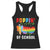 Funny Poppin' My Way Through 100 Day Racerback Tank Top