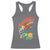 Funny Blasted My Way Through 100 Days Racerback Tank Top 100 Days Of School