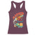 Funny Blasted My Way Through 100 Days Racerback Tank Top 100 Days Of School