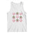 Funny Valentine's Day Weed Cannabis Marijuana Hearts Coquette Tank Top