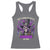 Funny Mardi Gras Voodoo Racerback Tank Top Don't Make Me Go All Voodoo On You New Orleans Witch Doctor