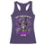 Funny Mardi Gras Voodoo Racerback Tank Top Don't Make Me Go All Voodoo On You New Orleans Witch Doctor