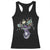 Funny Mardi Gras Mississippi Deer Racerback Tank Top Biloxi Ocean Springs Carnival