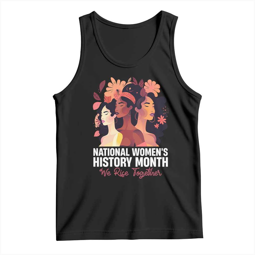 National Women's History Month We Rise Together Tank Top