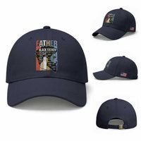 African American Black Father Baseball Cap Fathers Day Juneteenth