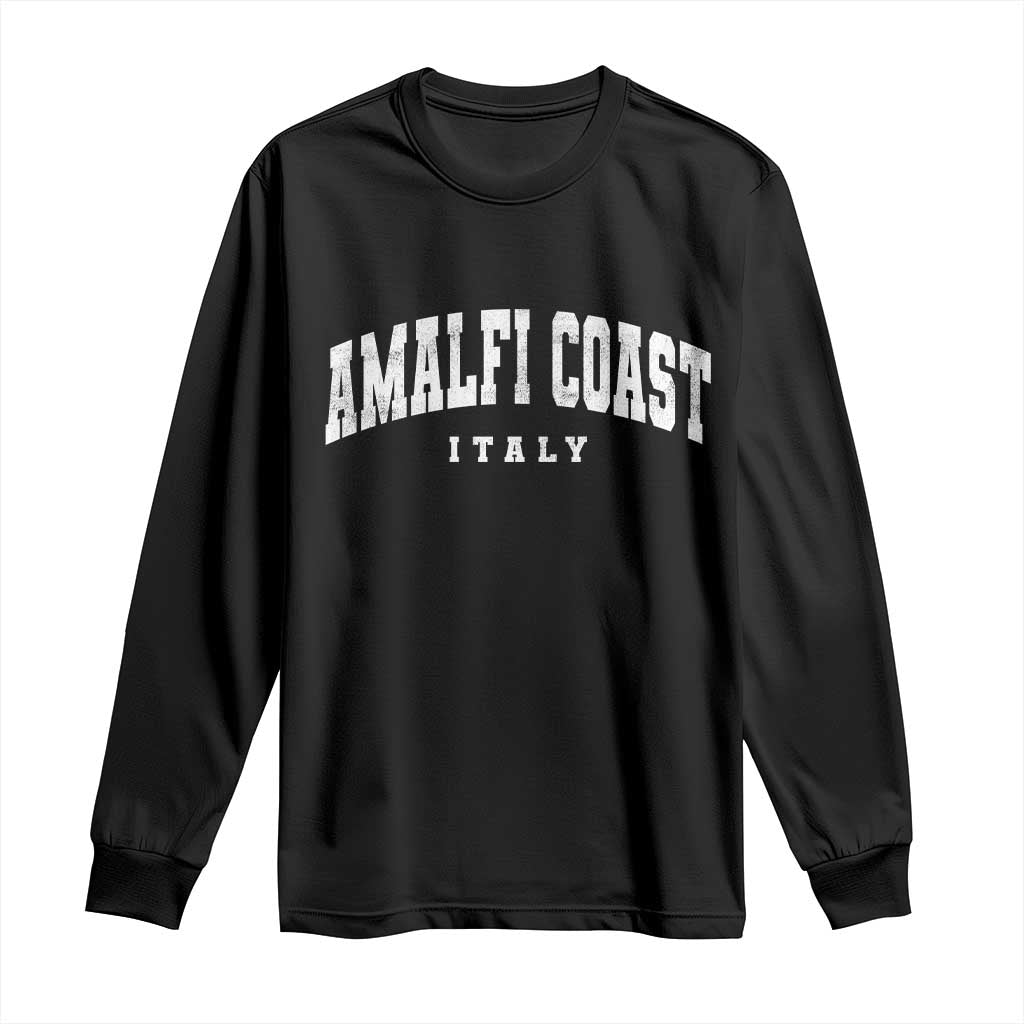 Amalfi Coast Italy Vintage Travel Souvenirs Long Sleeve Shirt