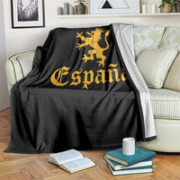 Espana Spain Lion Symbol Spanish Spaniard Pride Throw Blanket