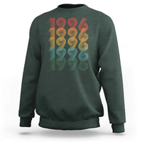 30th Birthday Sweatshirt Vintage 1996 Retro 30 Years Old Birthday
