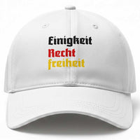 German Heritage Baseball Cap Einigkeit Recht Freiheit Germany Flag