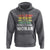 Harris Supporter 2024 Hoodie Be A Man Vote For A Woman Retro Star