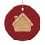 Funny Xmas Cookie Baking Christmas Ornament It's Beginning To Taste A Lot Like Xmas Gingerbread House - Wonder Print Shop