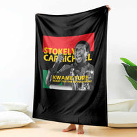 Stokely Carmichael Quote Throw Blanket Ready For The Revolution Black History Month