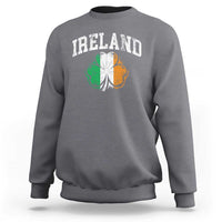 Irish Pride Sweatshirt Ireland Shamrock Flag St Patricks Day