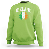 Irish Pride Sweatshirt Ireland Shamrock Flag St Patricks Day