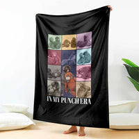 Punch The Monkey Throw Blanket In My Punch Era Baby Monkey Hugging Plush